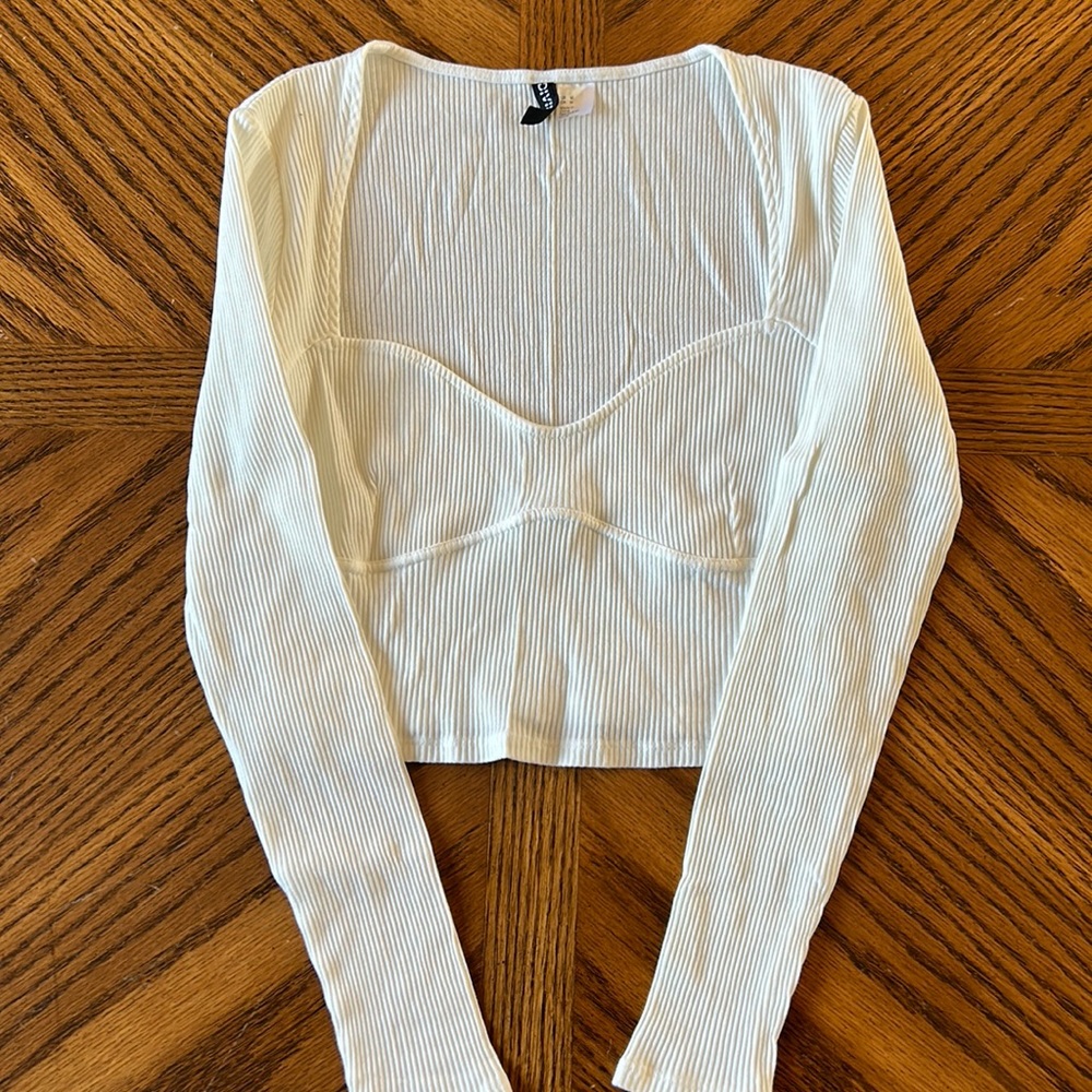 Corset style crop top